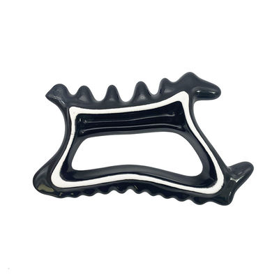 Outil de massage pour soins de santé personnels Noir céramique Gua Sha Traitement du visage et du corps Equipement de soin de la peau