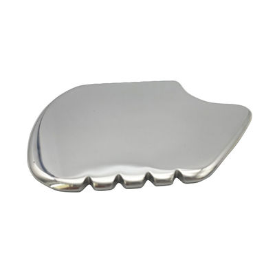 Outil facial en acier inoxydable en argent pour l'acupuncture SPA pour le visage, le cou et les yeux