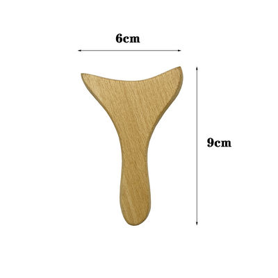 7 pièces ensemble de masseur en bois pour rouleau de Gua Sha et rouleau manuel en bois corps outil de massage Guasha