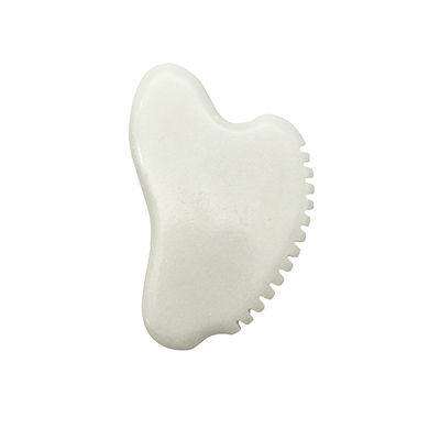 Massageur facial portable Gua Sha Scraper Natural Jade Stone Massageur de soins de la peau pour le corps Cou Dos Beauté Santé des yeux SPA