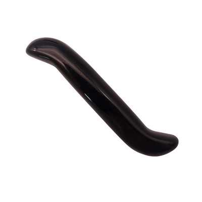 Naturel Obsidienne en forme de S Barbe de massage cristalline de guérison Yoni Barbe de massage Stick pour le rajeunissement du visage et du corps