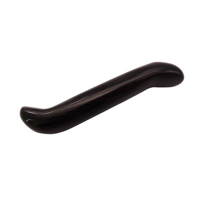 Naturel Obsidienne en forme de S Barbe de massage cristalline de guérison Yoni Barbe de massage Stick pour le rajeunissement du visage et du corps