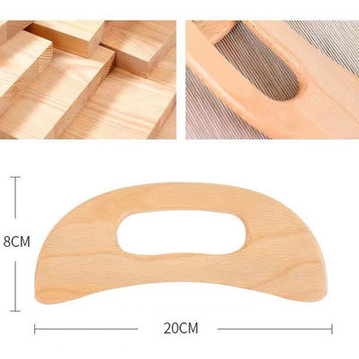 Outil de drainage lymphatique en bois Cosmétologie du corps Massageur pour activer le Qi et le dragage des collatéraux en thérapie du bois