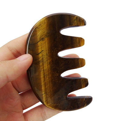 Logo personnalisé disponibled Outil de massage de peigne Gua Sha pour améliorer la circulation sur le visage du cuir chevelu
