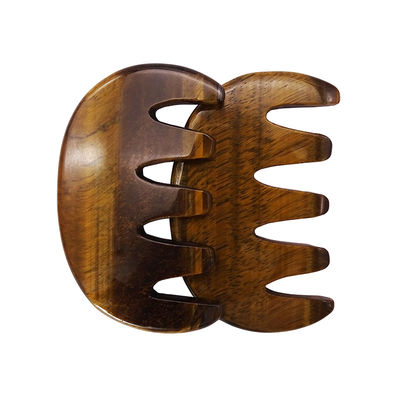 Logo personnalisé disponibled Outil de massage de peigne Gua Sha pour améliorer la circulation sur le visage du cuir chevelu