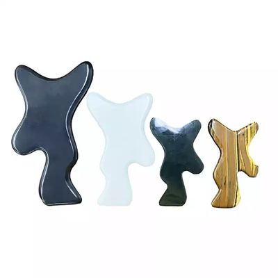 Outil de massage de grande taille personnalisé en pierre naturelle Guasha Board pour le soin de la peau du corps Massage SPA thérapie d'acupuncture