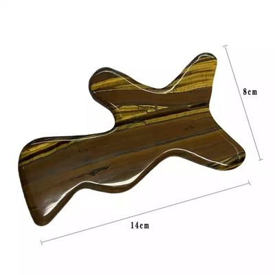 Outil de massage de grande taille personnalisé en pierre naturelle Guasha Board pour le soin de la peau du corps Massage SPA thérapie d'acupuncture