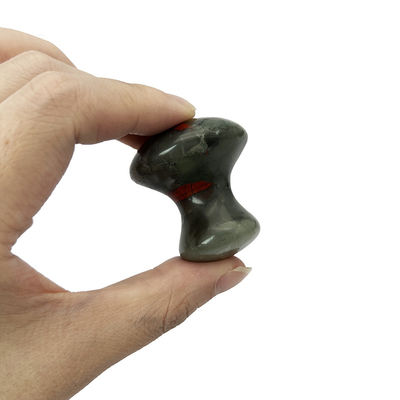 2024 pierre de sang gris agate pierre de jade gua sha champignon pierre de massage pour réduire les lignes fines sur le visage cou corps