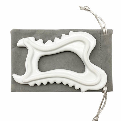 Outil de massage facial en céramique Gua Sha pour le visage, les yeux, le cou, la tête, le dos, le V-face, le levage, anti-âge, soins de la peau, relaxation musculaire du corps.