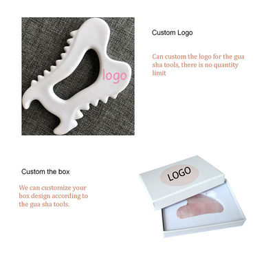 Outil de massage facial en céramique Gua Sha pour le visage, les yeux, le cou, la tête, le dos, le V-face, le levage, anti-âge, soins de la peau, relaxation musculaire du corps.