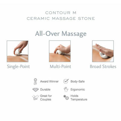 Découvrez le pouvoir de guérison traditionnel de l'outil facial en céramique Gua Sha pour détendre le corps