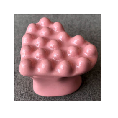 Logo personnalisé Outil de massage en céramique Gua Sha pour le drainage lymphatique du visage et du corps