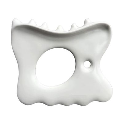 Soulager le stress musculaire et la douleur avec un logo personnalisé Masse à la mâchoire en céramique Gua Sha