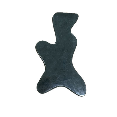 Fonction de contrôle du temps Nephrite vert foncé Gua Sha Stone pour le soin du corps et le soulagement de la fatigue Conception portable