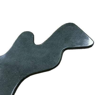 Fonction de contrôle du temps Nephrite vert foncé Gua Sha Stone pour le soin du corps et le soulagement de la fatigue Conception portable