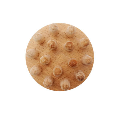 Fonction musicale Outil de massage thérapeutique à base de champignons en bois Gua Sha pour le drainage lymphatique de la main et du corps entier