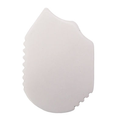 Logo personnalisé Outil de massage Gua Sha Jade Blanc Naturel Plaque de Guasha pour le visage Cou Bracelet Dos Corps Anti-rides Anti-vieillissement