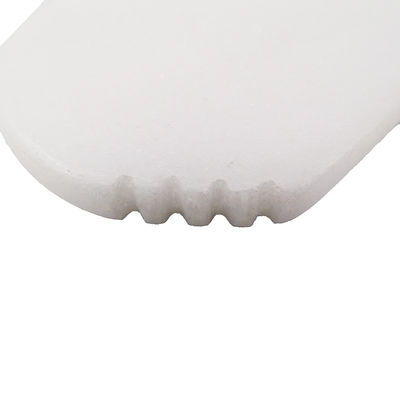 Logo personnalisé Outil de massage Gua Sha Jade Blanc Naturel Plaque de Guasha pour le visage Cou Bracelet Dos Corps Anti-rides Anti-vieillissement