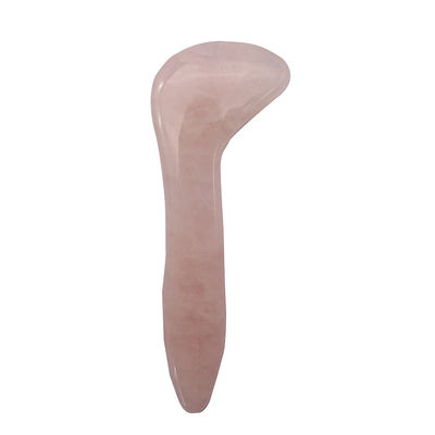 2024 Produit poli technique rose naturel quartz jade Gua Sha outil de massage pour le massage du visage boîte cadeau MOQ 100PCS