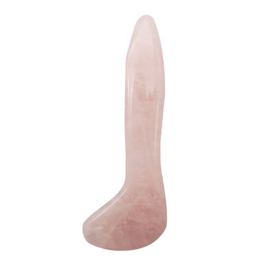 2024 Produit poli technique rose naturel quartz jade Gua Sha outil de massage pour le massage du visage boîte cadeau MOQ 100PCS