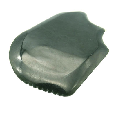2024 Produits de tendance Outil de Guasha en pierre de jade naturelle pour le visage et le corps Planche de rasage vert foncé Nephrite zone de massage