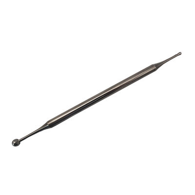 Outils de réflexologie faciale à double tête en acier inoxydable Portable d'acupuncture de l'oreille point de corps sonde Reflexologie du visage outil de massage