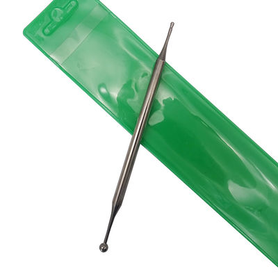 Outils de réflexologie faciale à double tête en acier inoxydable Portable d'acupuncture de l'oreille point de corps sonde Reflexologie du visage outil de massage