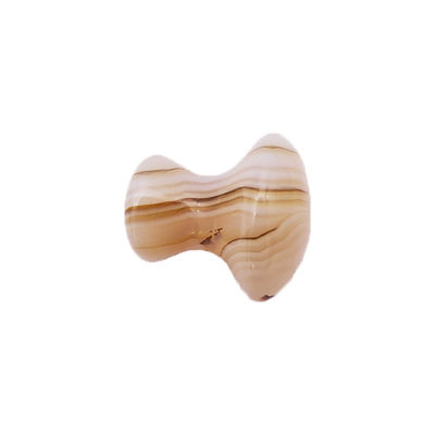 Massage à la pierre de champignon d'agate naturel pour le grattage de l'énergie de jade et la cosmétologie de la compression à froid / chaud