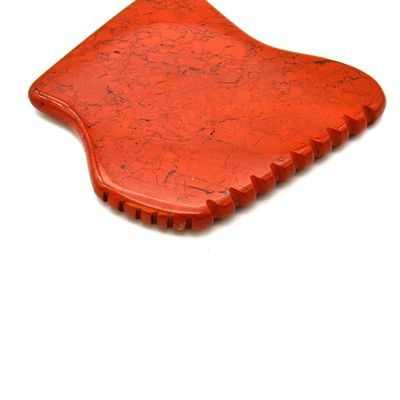2024 arrivées Red Jesper Gua Sha Massage Tool pour le massage corporel poli Acceptation technique et OEM ODM