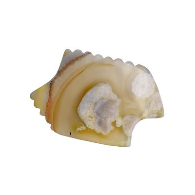 Produits de massage Naturel fleur de cerisier Agate Guasha planche pour l' auto-assistance Massage abkgs-210