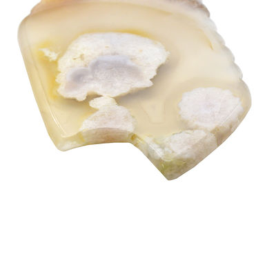 Produits de massage Naturel fleur de cerisier Agate Guasha planche pour l' auto-assistance Massage abkgs-210