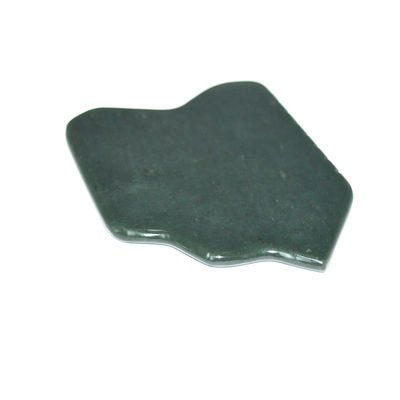 Nephrite vert foncé pour le visage, pierre de jade, planche de massage pour la circulation sanguine du visage