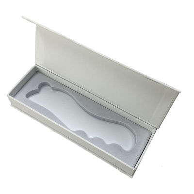 Massageur de corps pierre Gua Sha de jade blanc pour gratter les outils de massage facial et le massage de beauté SPA