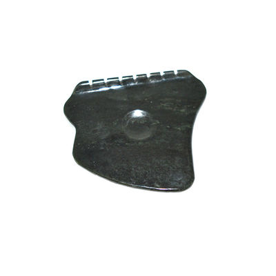2024 Nephrite vert foncé Jade Guasha Scraper Un outil de minceur et de massage du visage avec fonction de soins de santé