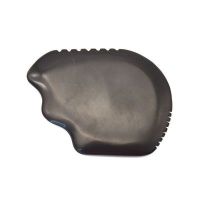 2024 Produit Black Bian Stone Facial Jade Guasha Gua Sha Scraping Massage Outil pour le SPA Massage musculaire du visage relaxant