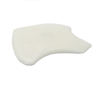 Outil de massage Gua Sha de jade blanc pour masseur facial et corps SPA Acupression 9.5cm*7.5cm*0.7cm