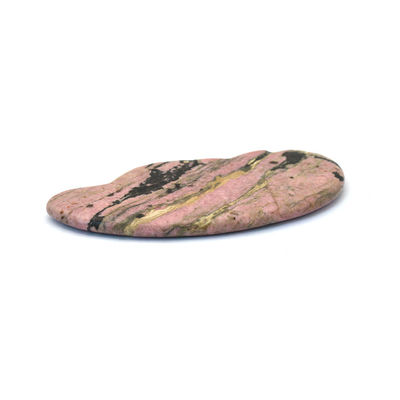 Multi-fonctionnel du visage rose de rhodonite de jade Guasha masseur planche Gua Sha outil de massage pour les soins de santé