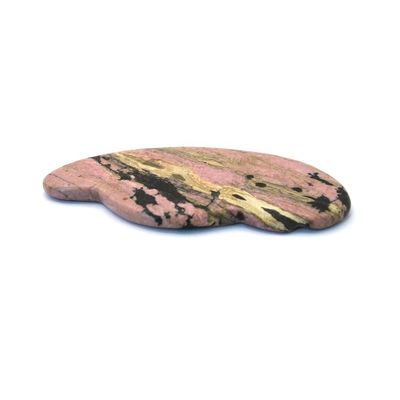Obtenez une ligne de mâchoire définie et réduit le gonflement avec rose Rhodonite Gua Sha outils faciaux pour le visage Massage oculaire zone tout le corps