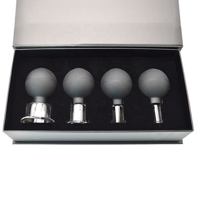 2024 Massage en caoutchouc en verre Massage sous vide ensemble de coupes Machine thérapeutique pour le corps Visage dos Jambe épaule Avec logo personnalisé