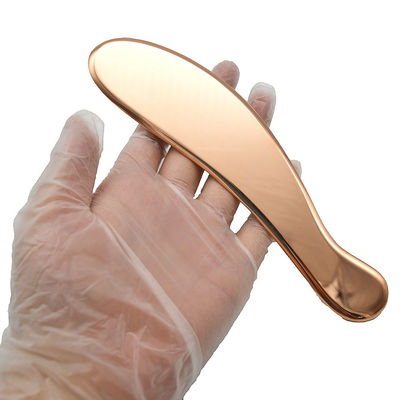 Coupe Guasha Physiothérapie Chiropratique IAS TM Outils métalliques Gua Sha en rose couleur dorée pour la mobilisation des tissus mous