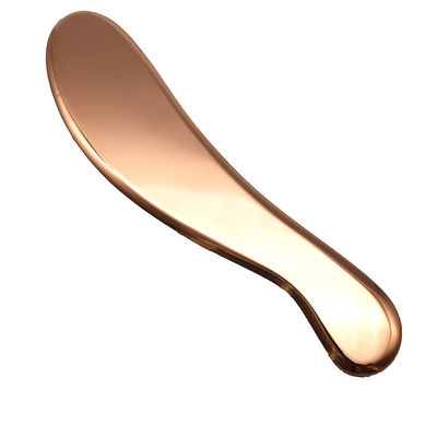 Coupe Guasha Physiothérapie Chiropratique IAS TM Outils métalliques Gua Sha en rose couleur dorée pour la mobilisation des tissus mous