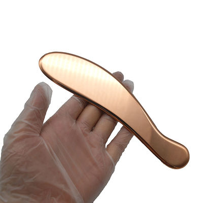 Coupe Guasha Physiothérapie Chiropratique IAS TM Outils métalliques Gua Sha en rose couleur dorée pour la mobilisation des tissus mous