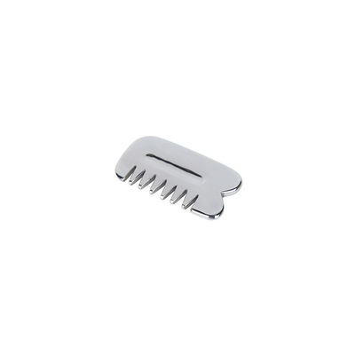 Massageur facial Authentique argent Terahertz Guasha pierre Gua Sha Peigne pour anti-âge et le rajeunissement du visage