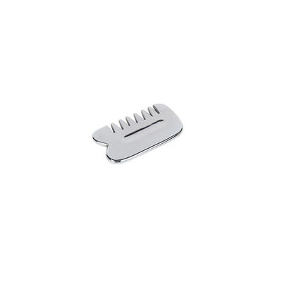 Massageur facial Authentique argent Terahertz Guasha pierre Gua Sha Peigne pour anti-âge et le rajeunissement du visage