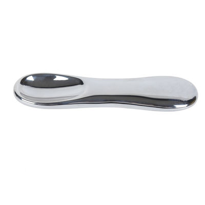 Massage facial luxe argent terahertz pierre gua sha crème cosmétique pour les yeux spatule pour les soins de beauté outils cosmétiques