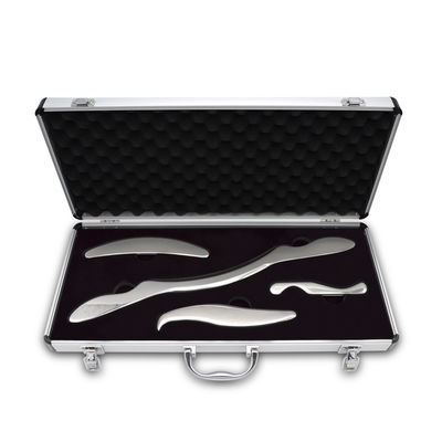 Corps en acier inoxydable de qualité professionnelle Guasha Scraping Massage Tools Metal Gua Sha Tools IASTM pour le travail de la carrosserie