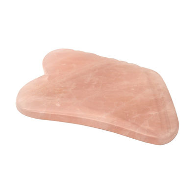 2024 Rose Quartz Vert Aventurine Fluorite Gua Sha Outils pour le lifting du visage et anti-âge Promouvoir la désintoxication de la peau