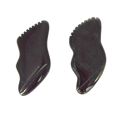 Massage du visage Le corps de néphrite original Guasha Stone Massage Gua Sha Jade pour le SPA