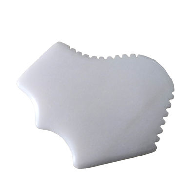 Masseur 2024 Design Natural White Jade Gua Sha Board pour le grattage de la pierre outils de thérapie Masseur