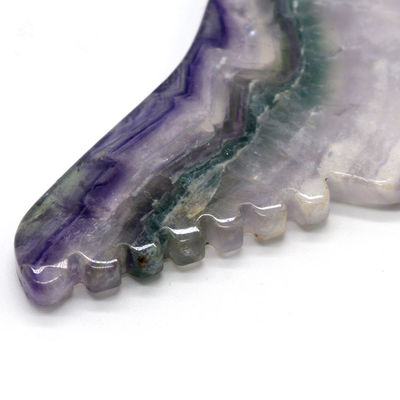 Outils de massage à gratter naturels Fluorite Jade Gua Sha Board OEM ODM pour les outils de massage